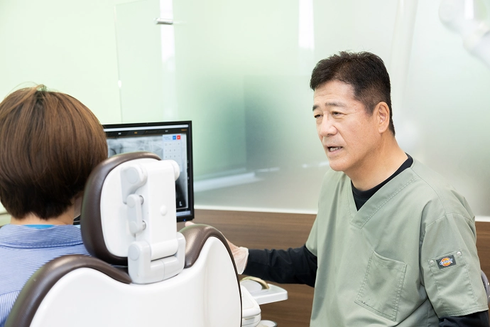 患者様一人ひとりに合わせた治療内容の説明